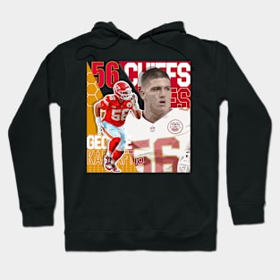 Vintage George Karlaftis Football Retro Hoodie